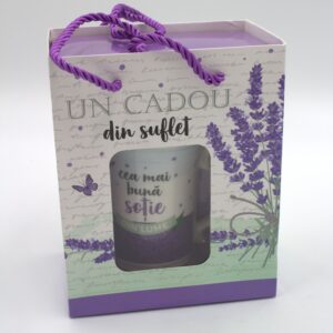 CANĂ CU LINGURĂ LAVANDA