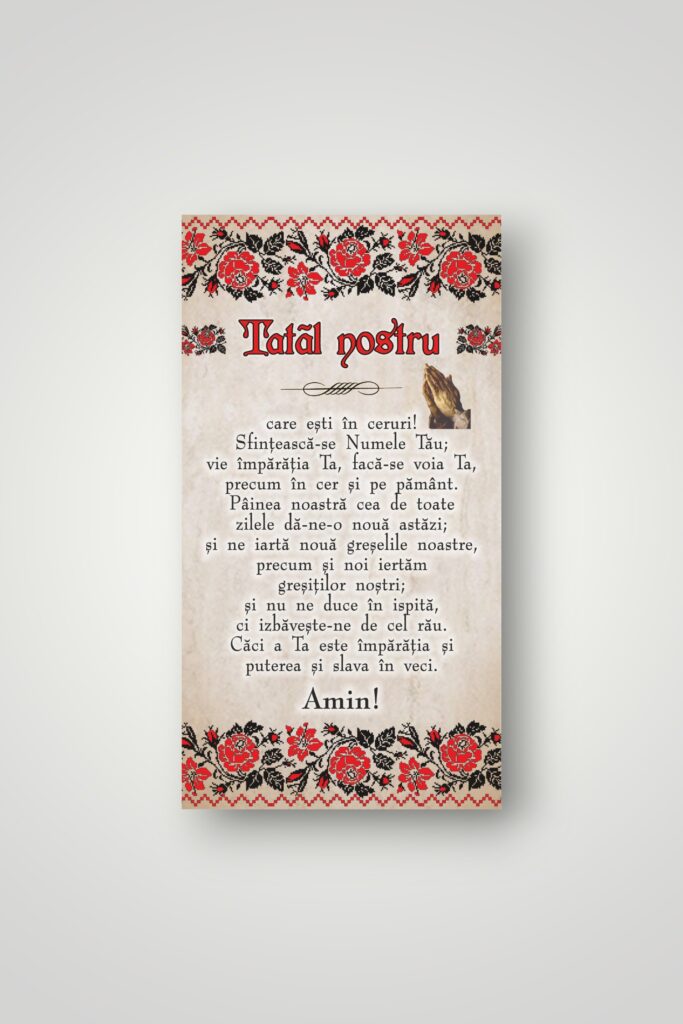 APLICE LEMN - TATAL NOSTRU - TRADITIONAL