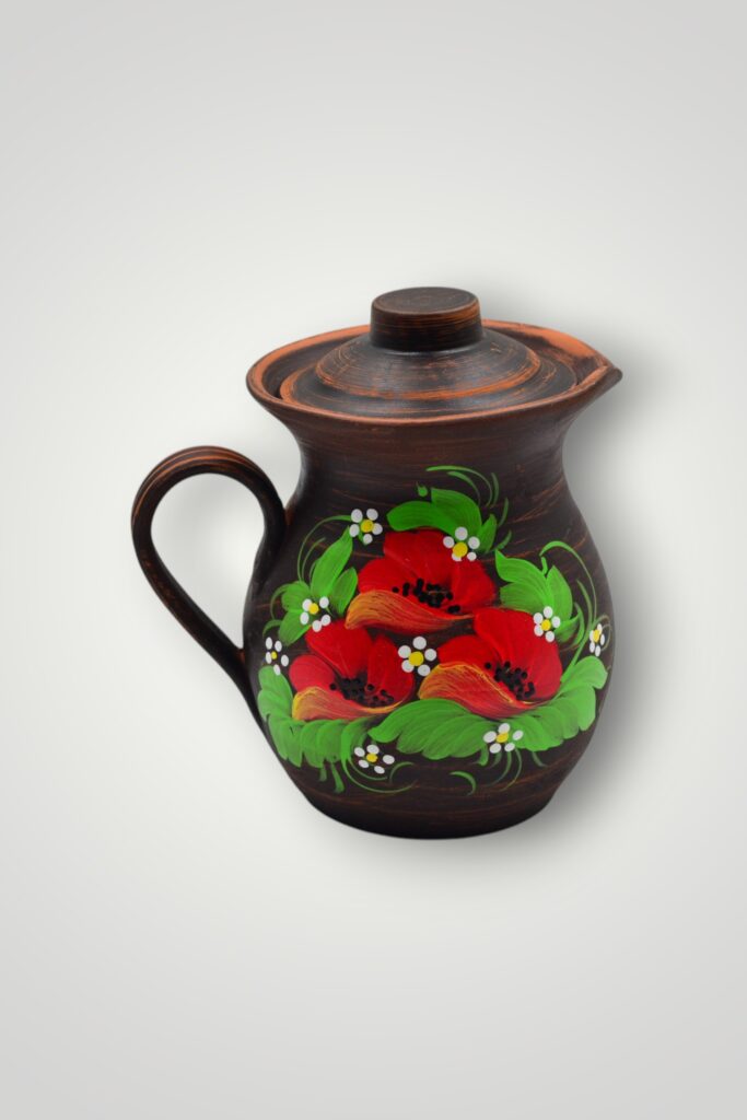 CANA CERAMICA CU FLORI