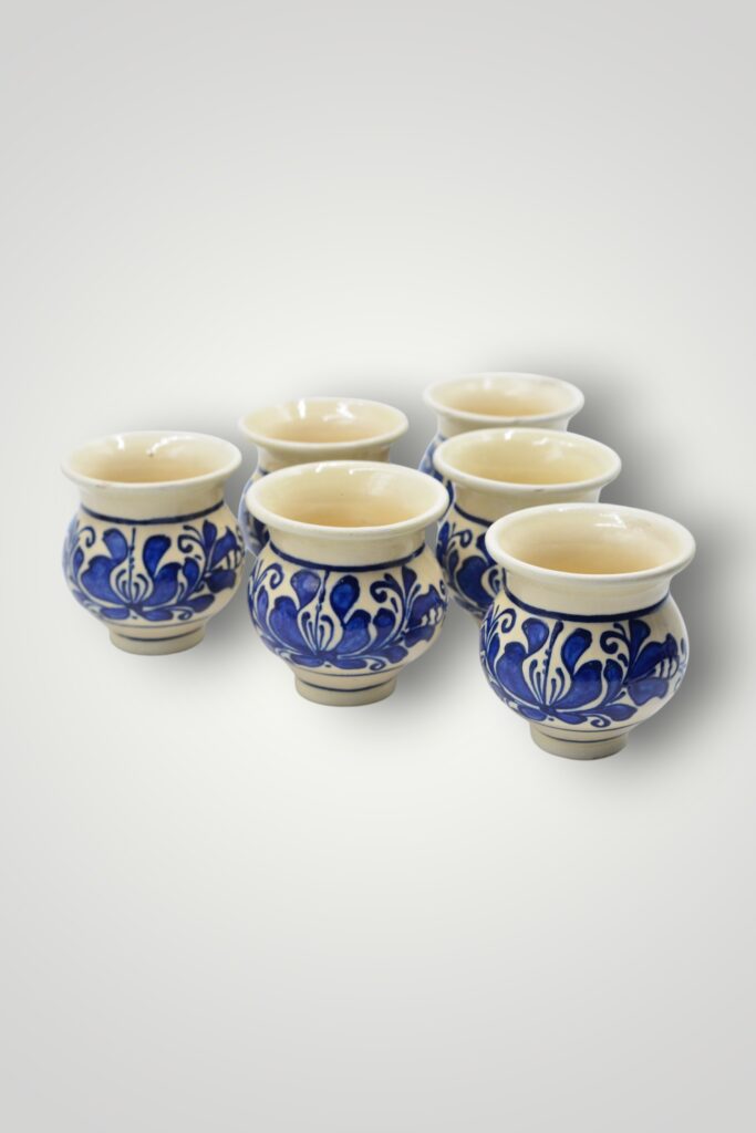 SET CESTI 6 BUCATI - ALBASTRU