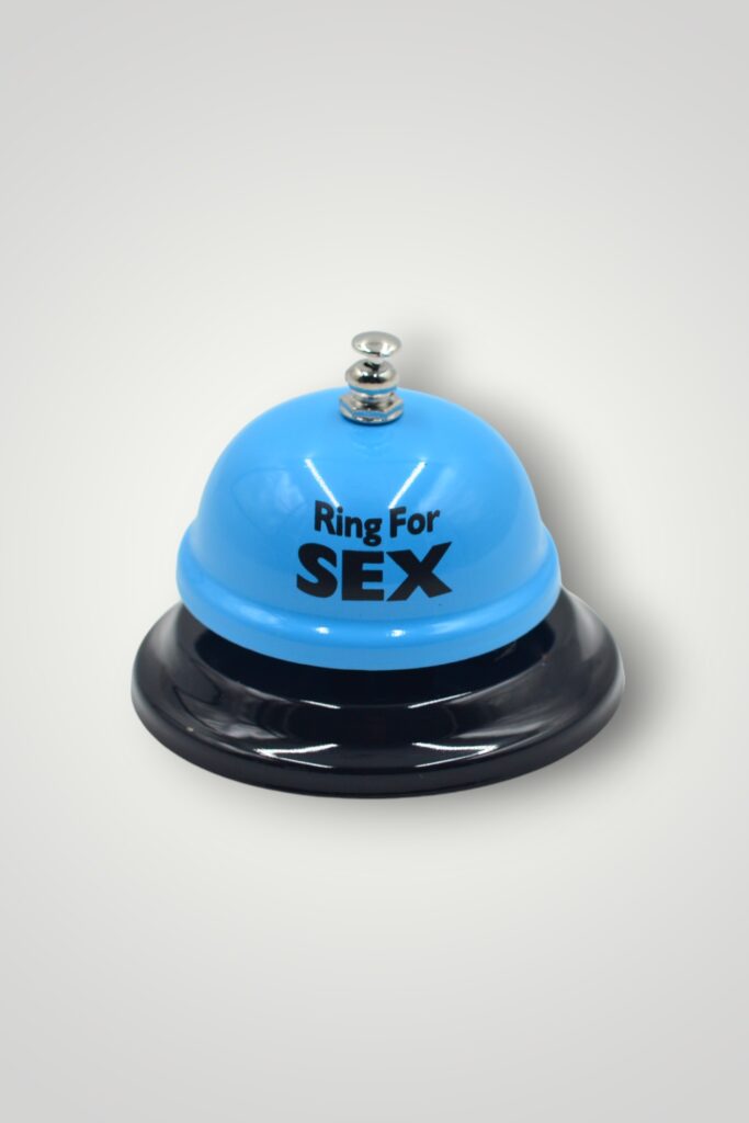 CLOPOTEL METAL - RING FOR SEX - ALBASTRU