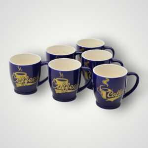 SET CESTI PENTRU CAFEA 6 BUCATI