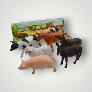 SET ANIMALE CAUCIUC