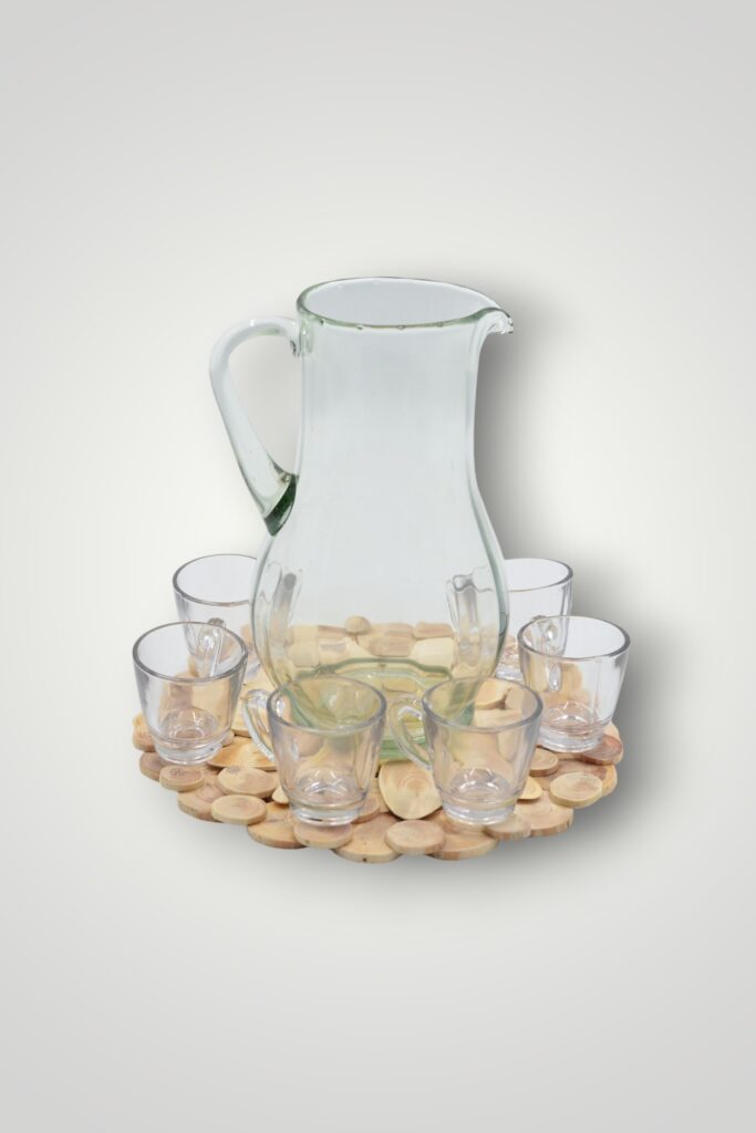 SET PAHARE CU CANA STICLA