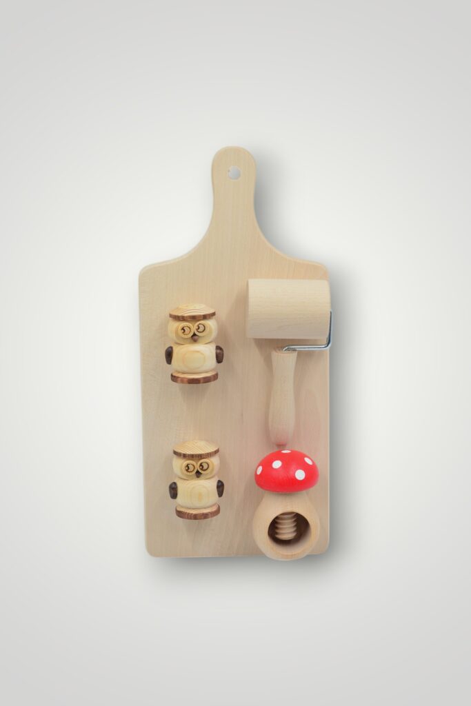 SET TOCATOR LEMN SUVENIR
