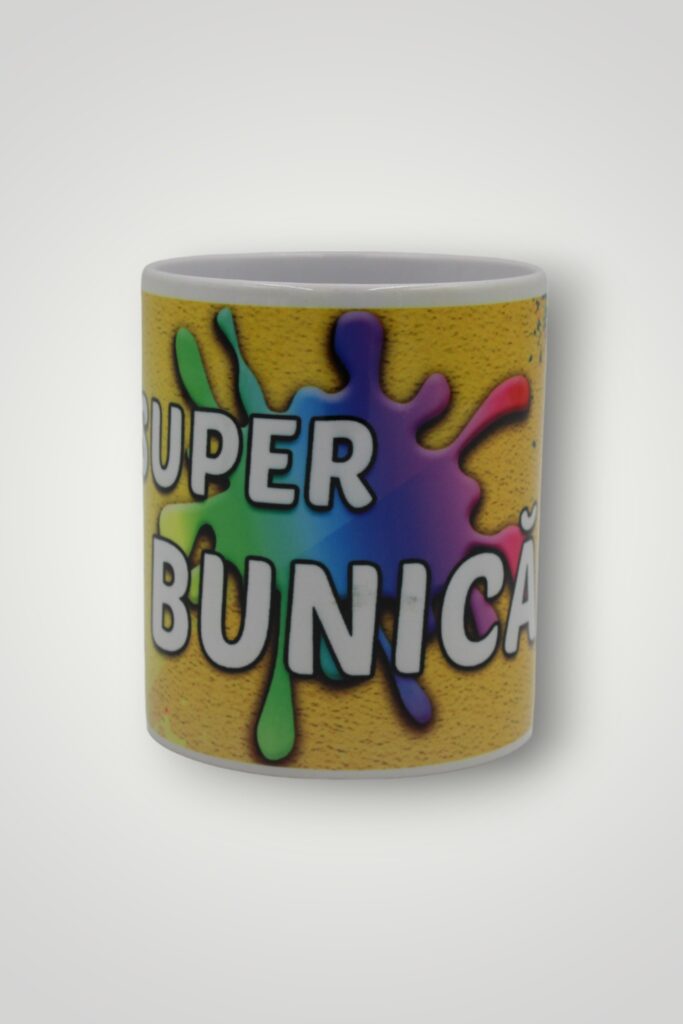 CĂNI PERSONALIZATE - SUPER BUNICĂ