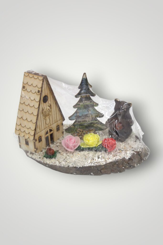 ORNAMENT LEMN CU CASUTA - SLANIC MOLDOVA