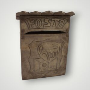 CUTIE POSTAL LEMN