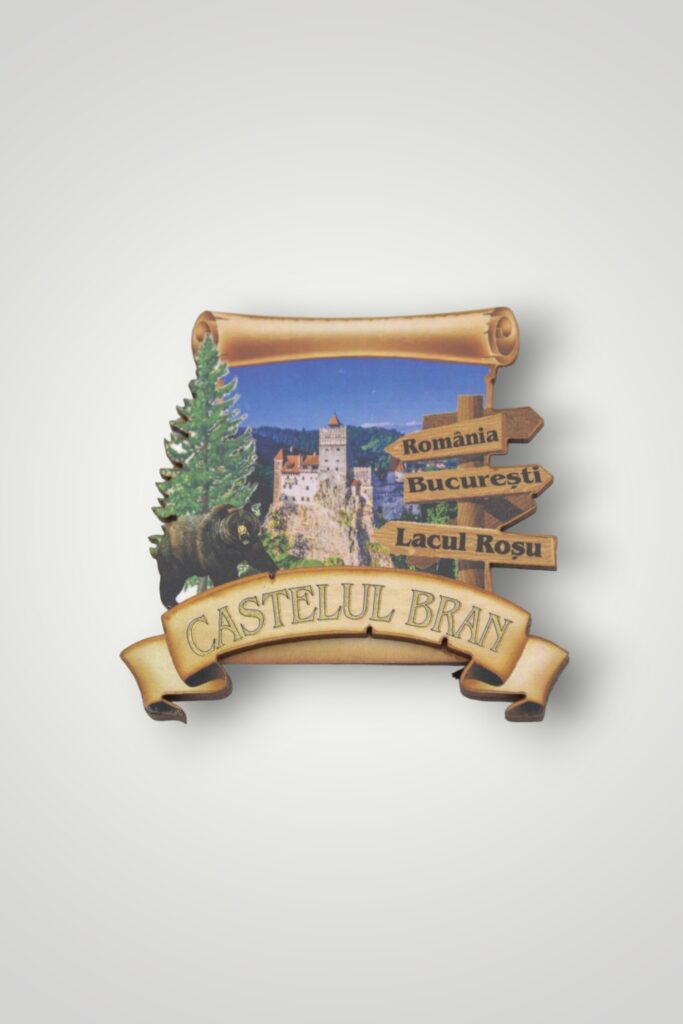 MAGNEȚI LEMN - CASTELUL BRAN