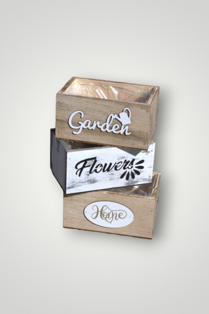 GHIVECI DE FLORI DIN LEMN