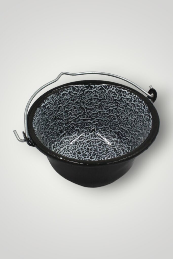 CEAUN METAL 0,8L - NEGRU CU GRI