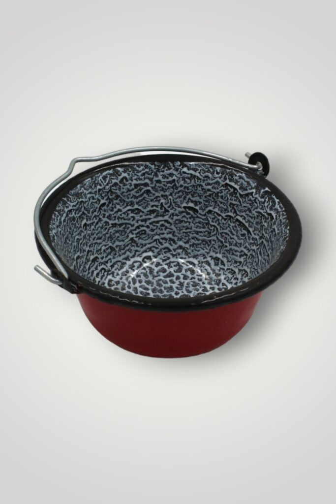 CEAUN METAL 0.8L - ROSU CU GRI