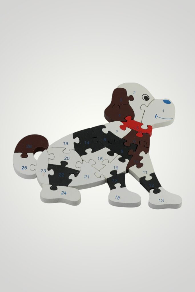 PUZZLE LEMN COLORAT - CATEL