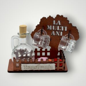 SET PLOSCA CU PAHARE - TRANSILVANIA