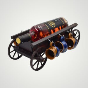 CĂRUȚĂ MARE CU VIN + 6 CEȘTI