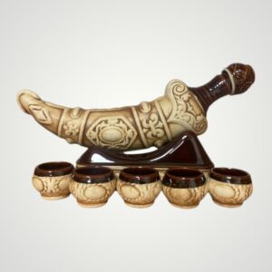 SET CERAMICA PENTRU BAUTURA - PUMNAL