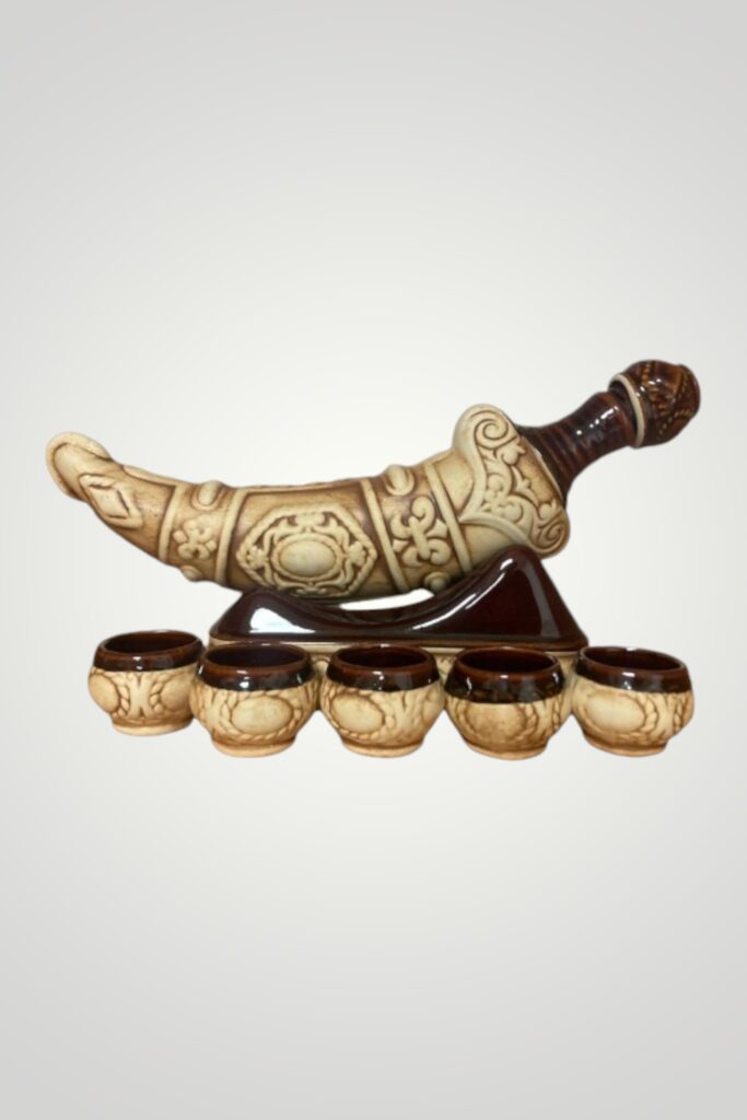SET CERAMICA PENTRU BAUTURA - PUMNAL