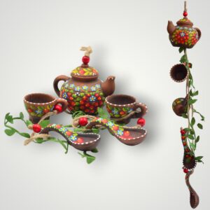 SET CERAMICĂ - NEGLAZURAT