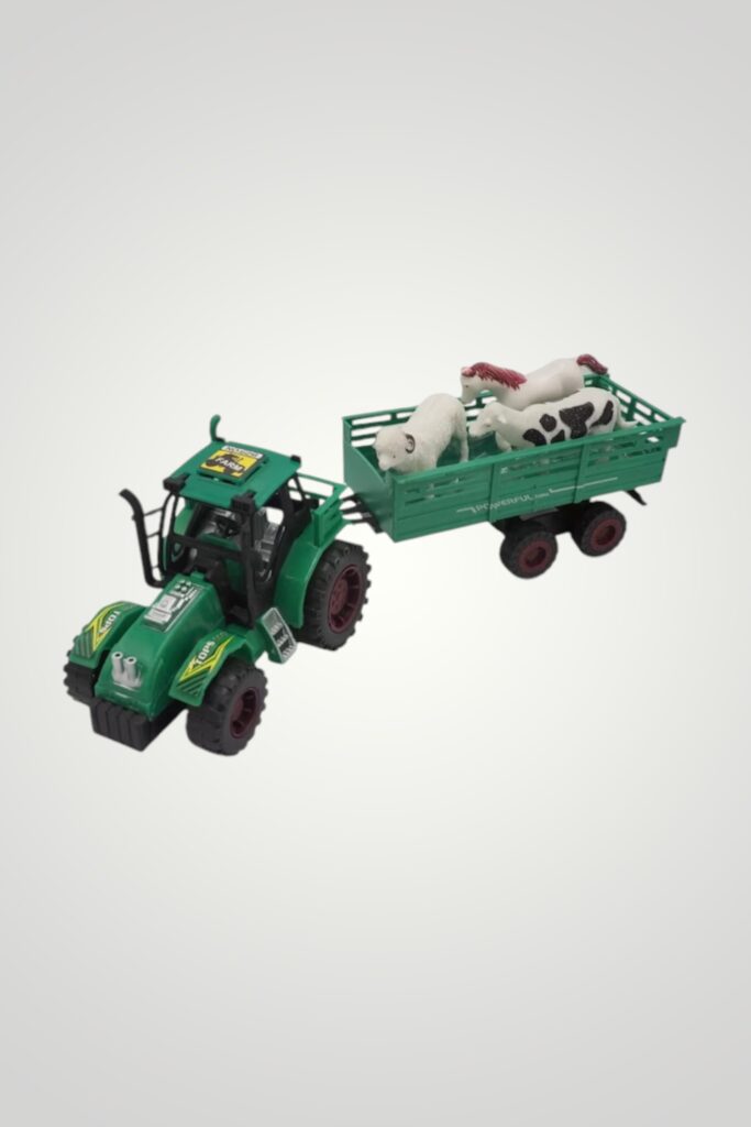 TRACTOR CU ANIMALE