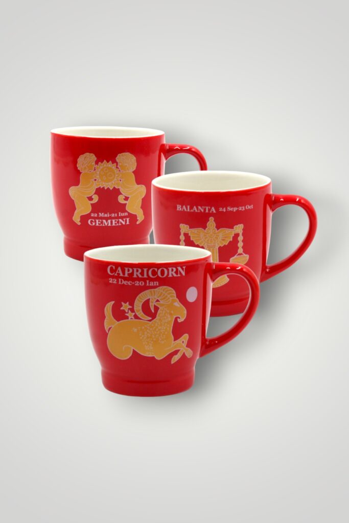 CANI PERSONALIZATE – ZODII – ROSU