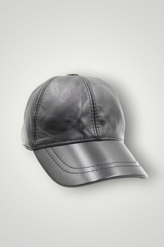 ȘEPCI BASEBALL PIELE - NEGRU