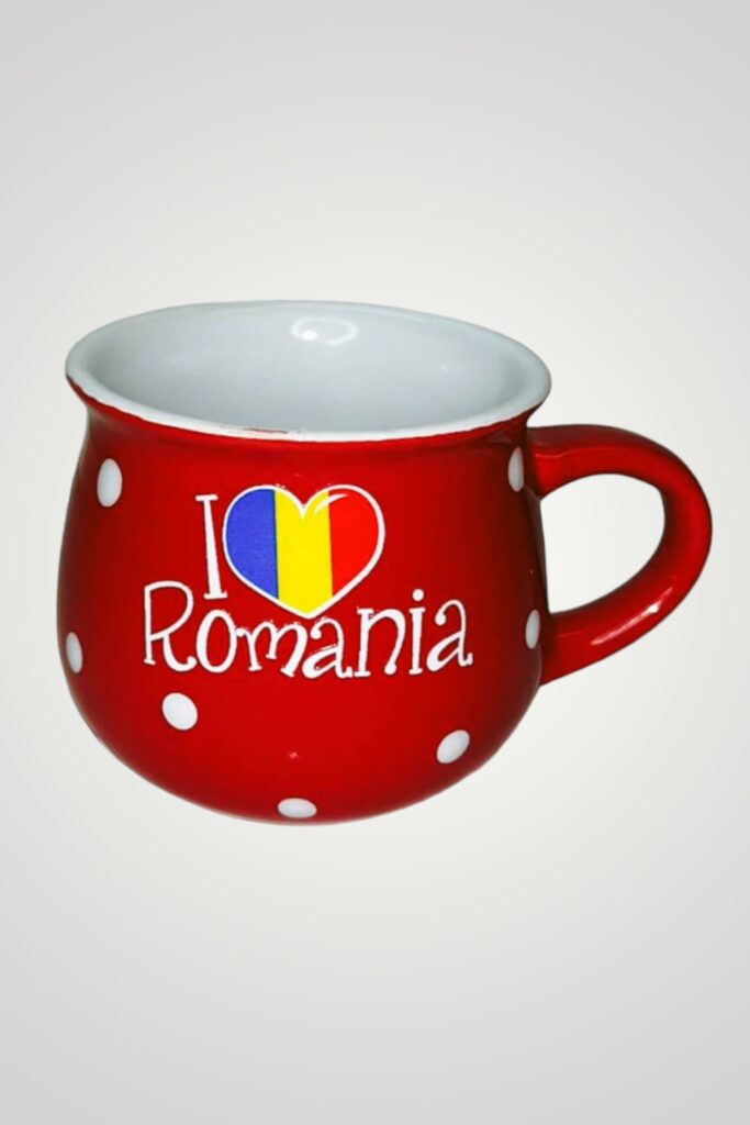 CANĂ PERSONALIZATĂ SUVENIR - ROMÂNIA