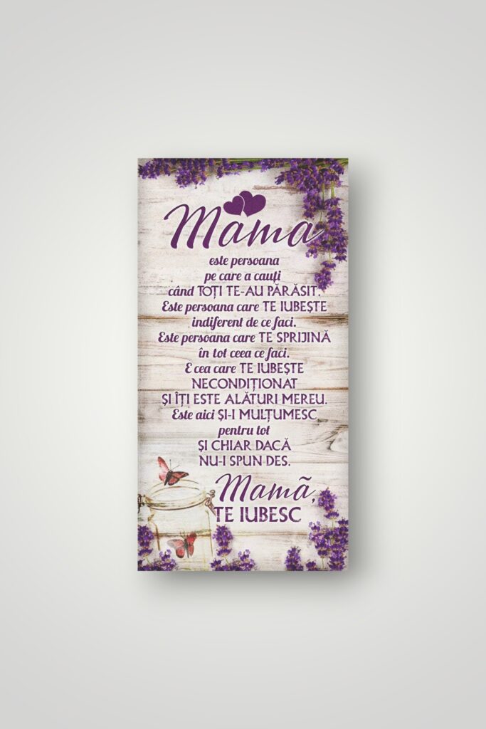 APLICE LEMN - MAMA ESTE PERSOANA