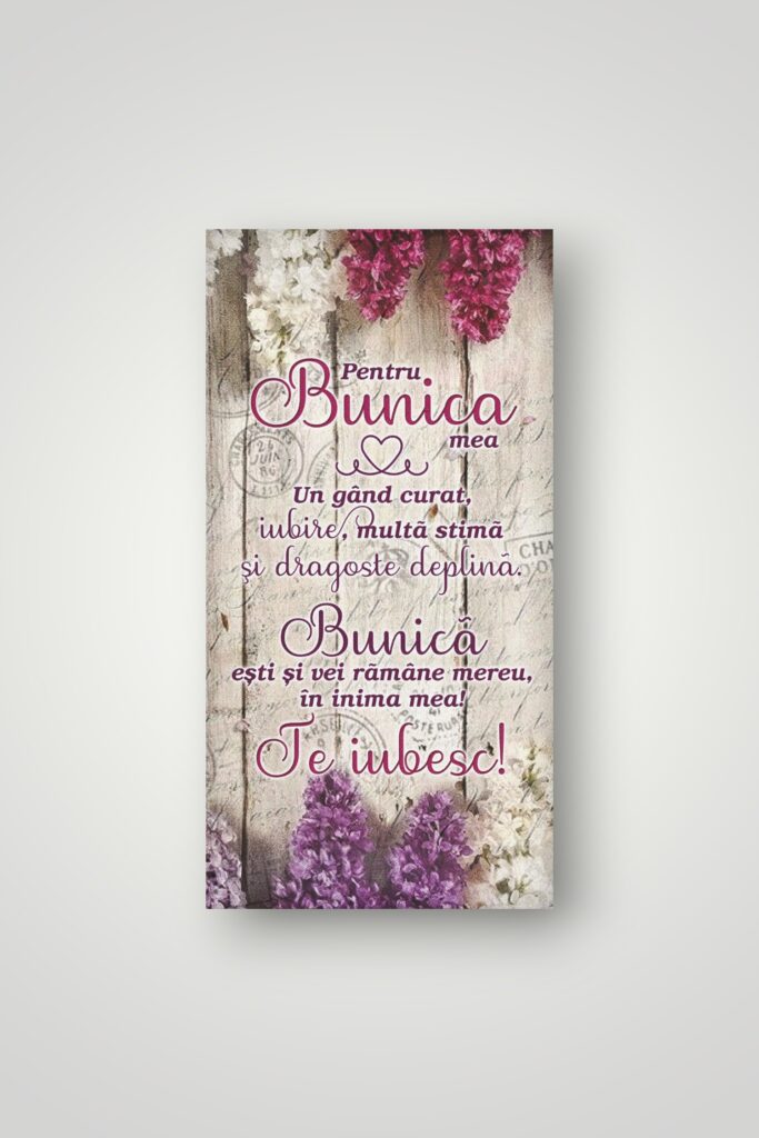 APLICE LEMN - PENTRU BUNICA MEA