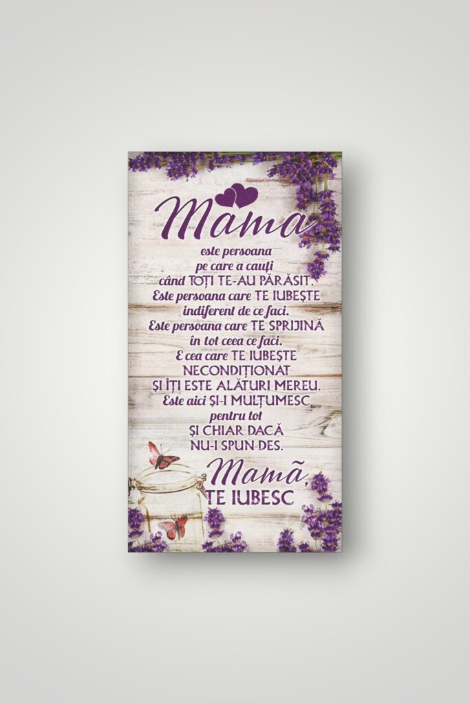 APLICE LEMN - MAMA ESTE PERSOANA
