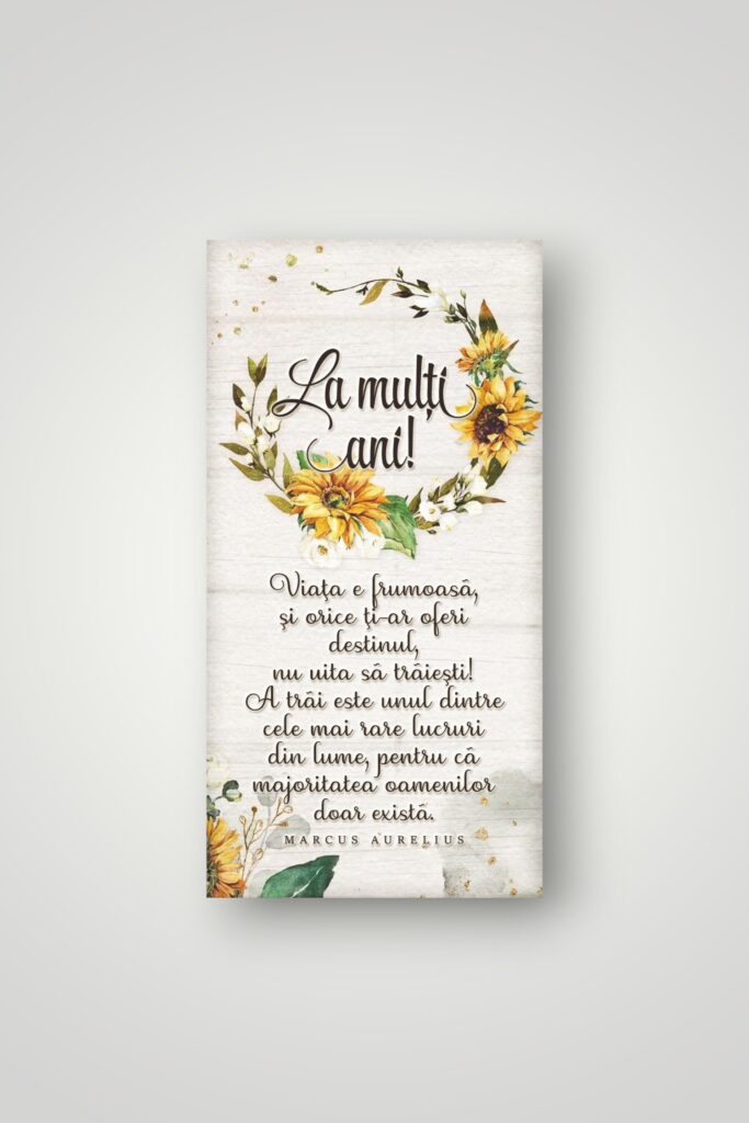 APLICE LEMN - LA MULTI ANI - VIATA E FRUMOASA