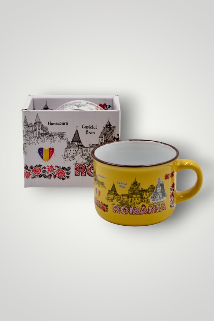 CANA SUVENIR IN CUTIE - ROMANIA
