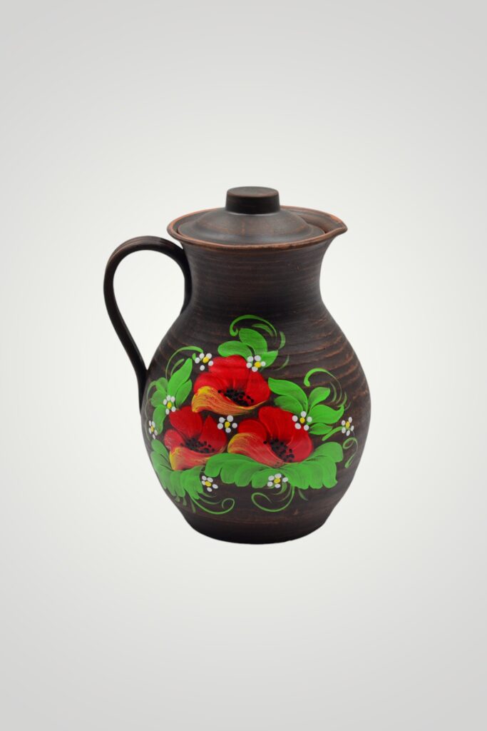 CANA CERAMICA CU FLORI