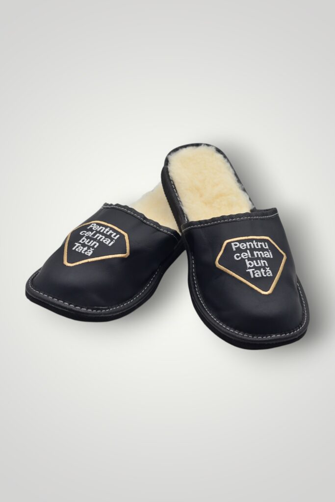 SET PAPUCI - PENTRU CEL MAI BUN TATA
