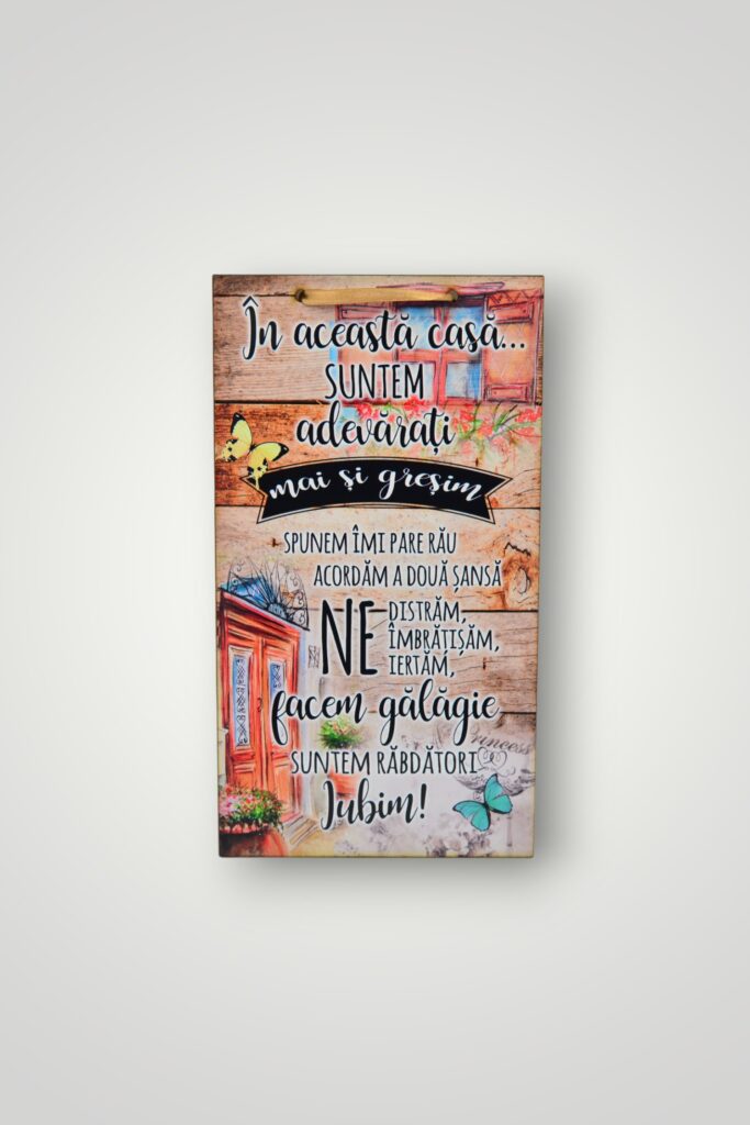 APLICE LEMN - IN ACEASTA CASA