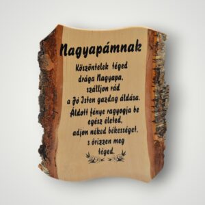 TABLOU LEMN - NAGYAPAMNAK