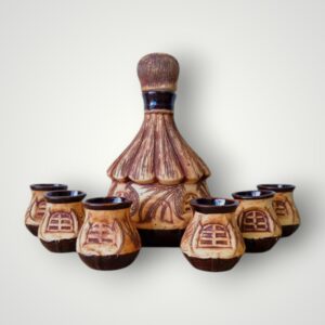 SET CERAMICA PENTRU BAUTURA - CASUTA
