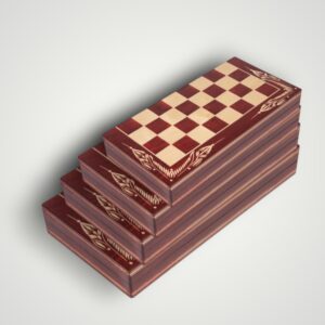 SET SAH SI TABLE 4 BUCATI - ROSU