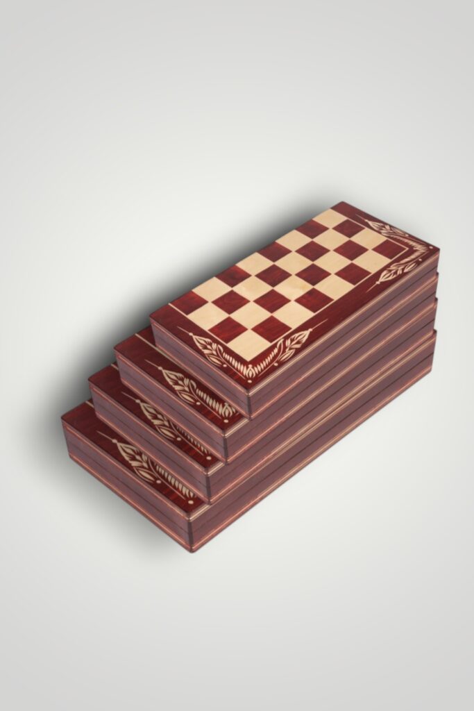 SET SAH SI TABLE 4 BUCATI - ROSU