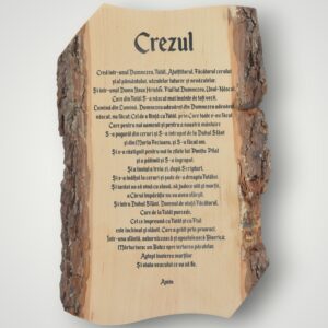 TABLOU LEMN - CREZUL