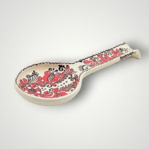 SUPORT LINGURA CERAMICA - ROSU