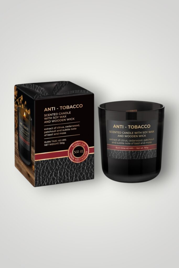 LUMANARE PARFUMATA - ANTI TOBACCO