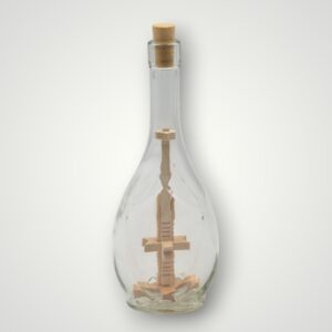 STICLA CU DECORATIUNE LEMN - TURN