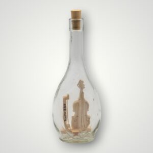 STICLA CU DECORATIUNE LEMN - VIOARA