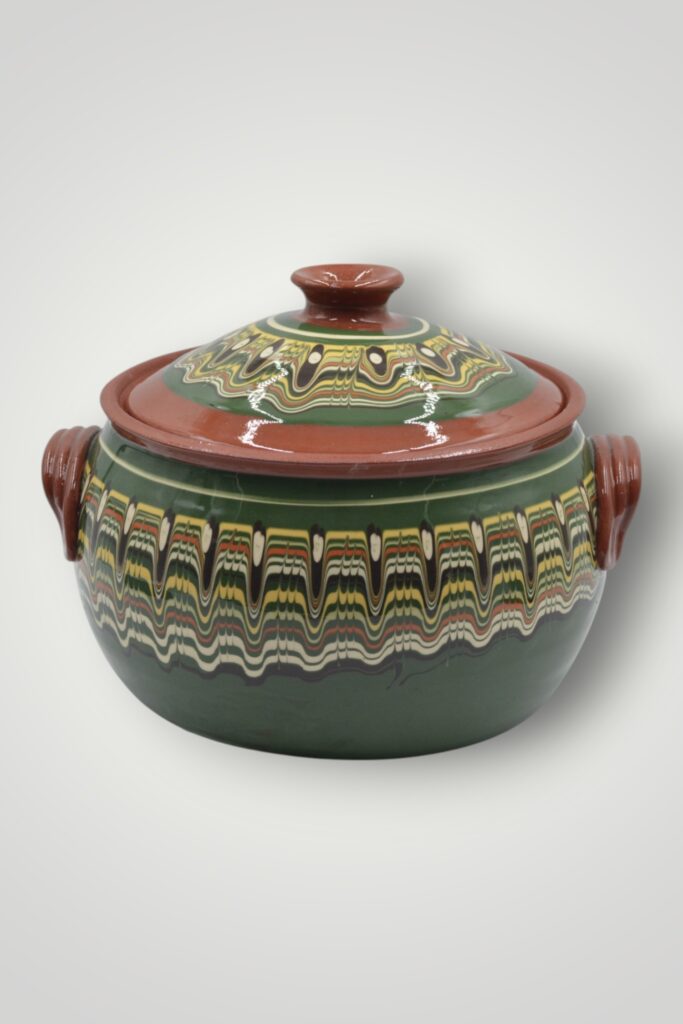 OALA SARMALE GLAZURATA 8L - VERDE