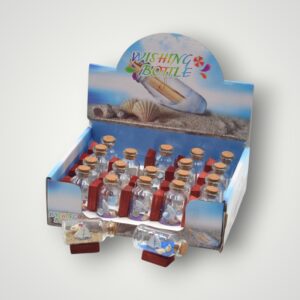 DECORATIUNE MAGNET - STICLA CU NISIP SI VAPOR