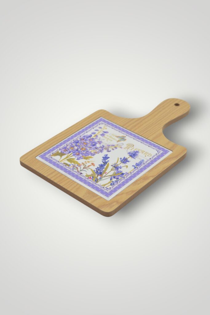 SUPORT VASE LEMN SI CERAMICA