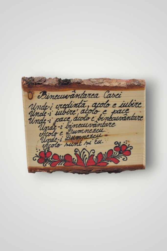 MAGNET LEMN - BINECUVANTAREA CASEI