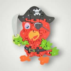 PUZZLE LEMN COLORAT - PIRAT