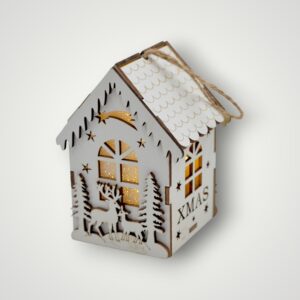 ORNAMENT CASUTA CU LED