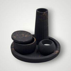 SET DECORATIUNE DE MASA - NEGRU
